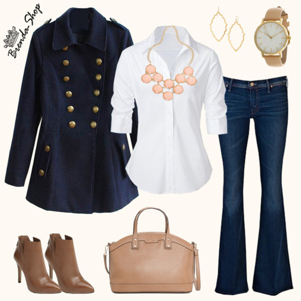 nv2sjy-l-610x610-bag-navy+coat-blue+coat-brown+bag-handbag-chic+look-office+outfits-workwear-elegant+outfit-cute+clothing-coat