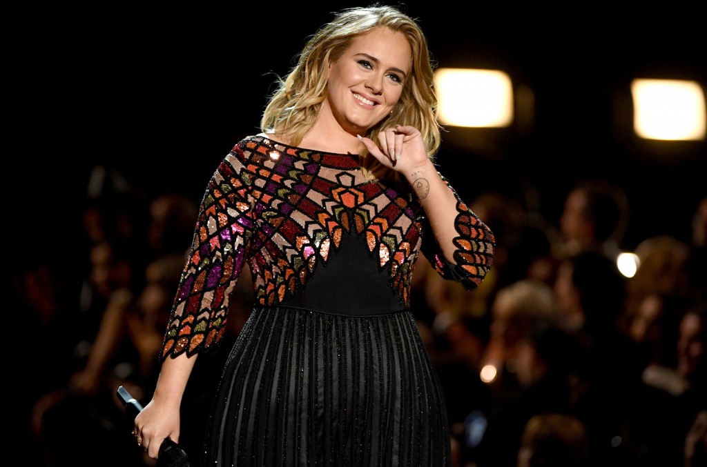 LOS ANGELES, CA - FEBRUARY 12: Recording artist Adele performs onstage during The 59th GRAMMY Awards at STAPLES Center on February 12, 2017 in Los Angeles, California. (Photo by Kevin Winter/Getty Images for NARAS)